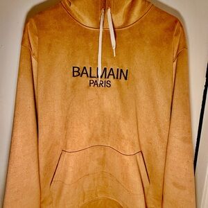 1:1 Balmain Paris Camel Hoodie